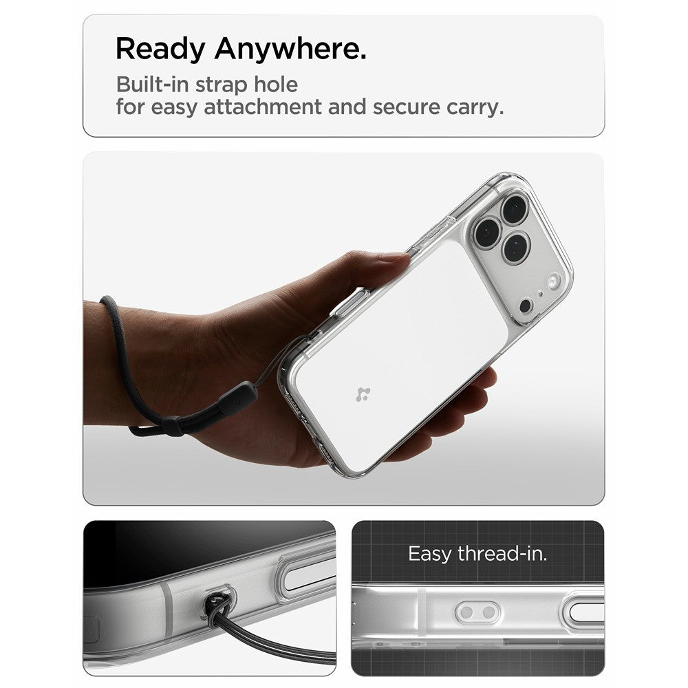 Spigen iPhone 17 Pro Max/iPhone 18 Pro Max Cover Ultra Hybrid T MagFit Glossy White