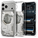 Spigen iPhone 17 Pro Max/iPhone 18 Pro Max Cover Ultra Hybrid Zero One MagFit Natural Titan