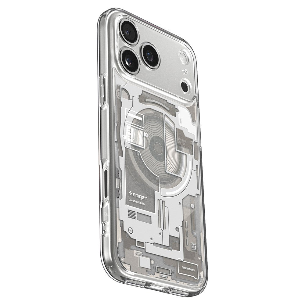 Spigen iPhone 17 Pro Max/iPhone 18 Pro Max Cover Ultra Hybrid Zero One MagFit Natural Titan