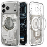 Spigen iPhone 17 Pro Max/iPhone 18 Pro Max Cover Ultra Hybrid Zero One MagFit Natural Titan