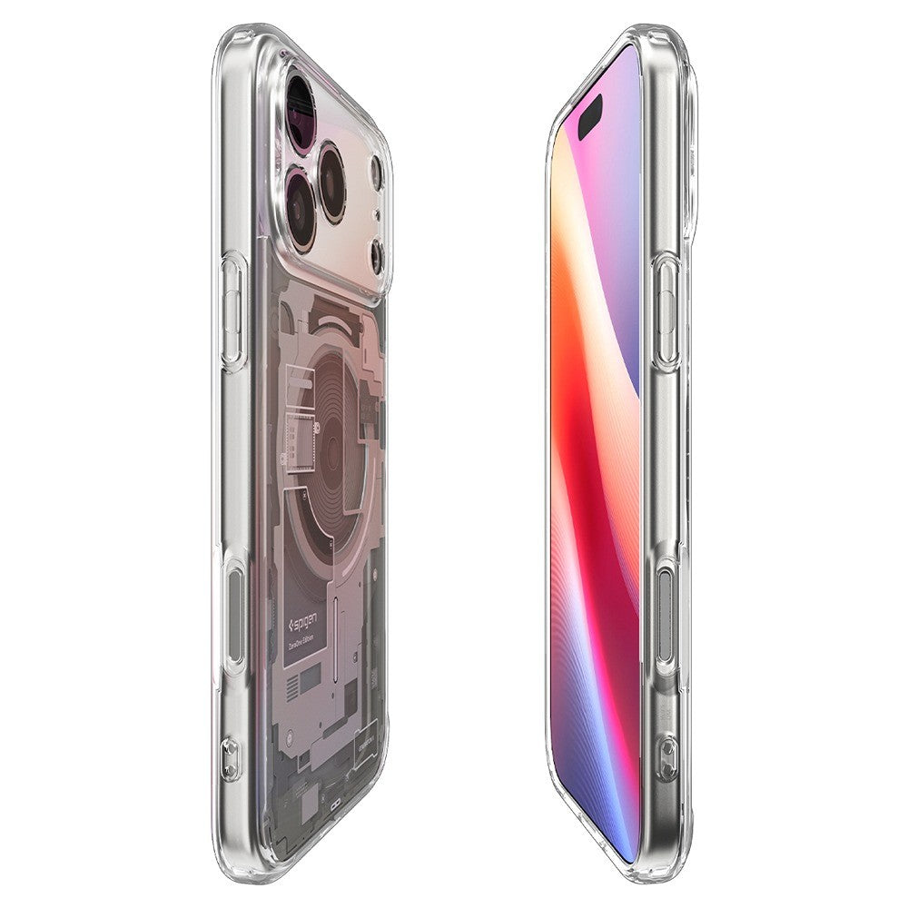 Spigen iPhone 17 Pro Max/iPhone 18 Pro Max Cover Ultra Hybrid Zero One MagFit Natural Titan
