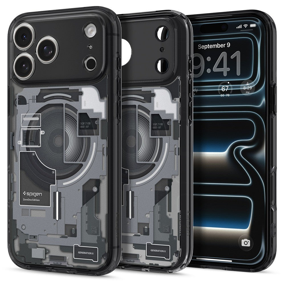 Spigen iPhone 17 Pro Max/iPhone 18 Pro Max Cover Ultra Hybrid Zero One MagFit Sort