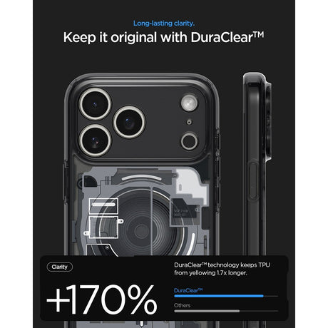 Spigen iPhone 17 Pro Max/iPhone 18 Pro Max Cover Ultra Hybrid Zero One MagFit Sort