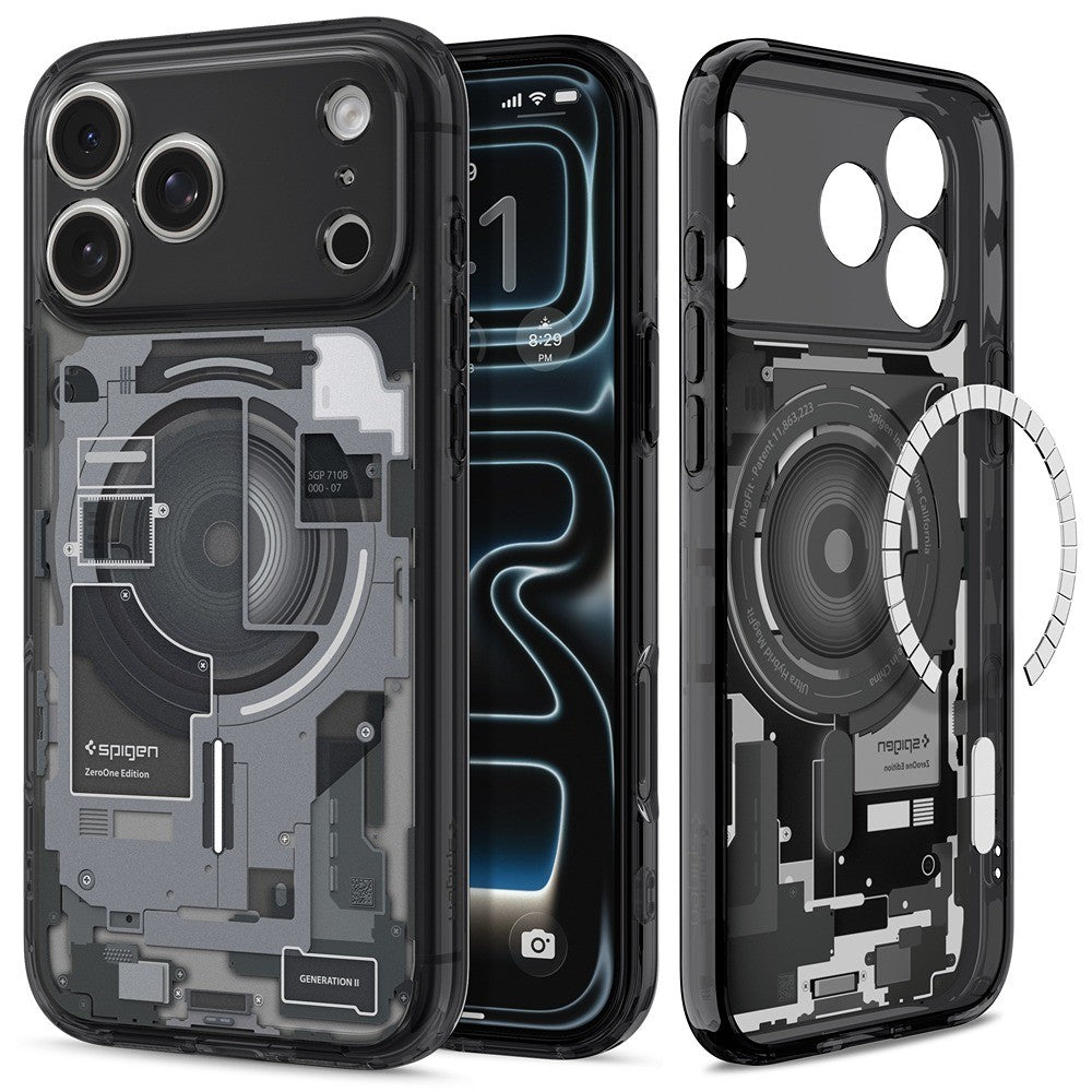 Spigen iPhone 17 Pro Max/iPhone 18 Pro Max Cover Ultra Hybrid Zero One MagFit Sort