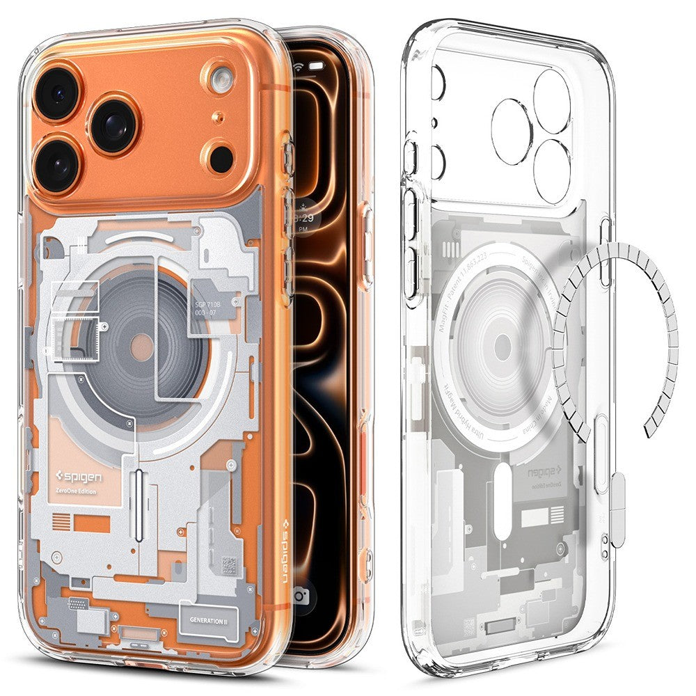 Spigen iPhone 17 Pro Max/iPhone 18 Pro Max Cover Ultra Hybrid Zero One MagFit Hvid