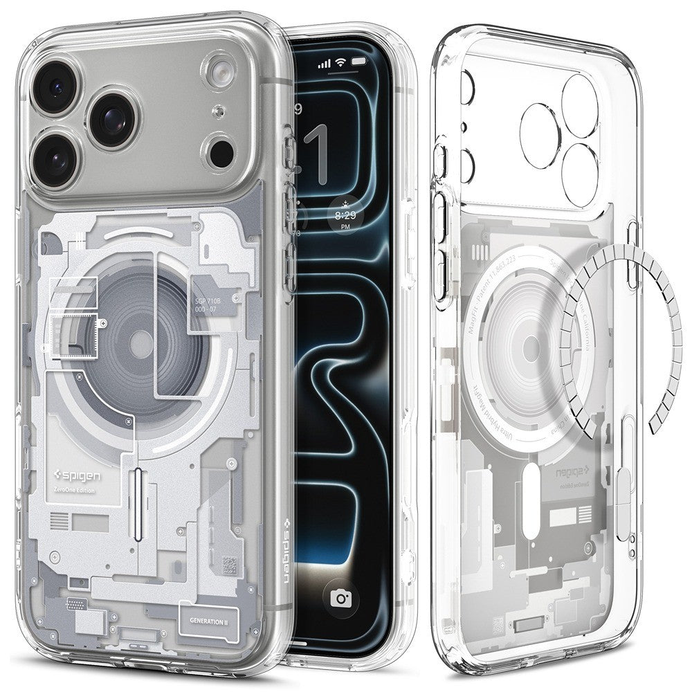Spigen iPhone 17 Pro Max/iPhone 18 Pro Max Cover Ultra Hybrid Zero One MagFit Hvid