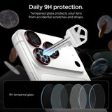 Spigen iPhone 18 Pro/18 Pro Max Kameralinsebeskytter Glas.tR EZ Fit Optik Pro 2-pak Mørk kirsebær
