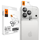 Spigen iPhone 18 Pro/18 Pro Max Kameralinsebeskytter Glas.tR EZ Fit Optik Pro 2-pak Mørkegrå