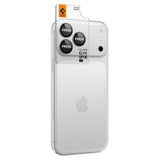 Spigen iPhone 18 Pro/18 Pro Max Kameralinsebeskytter Glas.tR EZ Fit Optik Pro 2-pak Mørkegrå