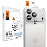 Spigen iPhone 18 Pro/18 Pro Max Kameralinsebeskytter Glas.tR EZ Fit Optik Pro 2-pak Lyseblå