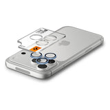 Spigen iPhone 18 Pro/18 Pro Max Kameralinsebeskytter Glas.tR EZ Fit Optik Pro 2-pak Lyseblå