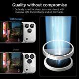 Spigen iPhone 18 Pro/18 Pro Max Kameralinsebeskytter Glas.tR EZ Fit Optik Pro 2-pak Sølv