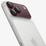 Spigen iPhone 18 Pro Kameralinsebeskytter Glas.tR EZ Fit Optik Pro XL Mørk kirsebær