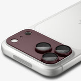 Spigen iPhone 18 Pro Kameralinsebeskytter Glas.tR EZ Fit Optik Pro XL Mørk kirsebær