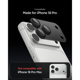 Spigen iPhone 18 Pro Kameralinsebeskytter Glas.tR EZ Fit Optik Pro XL Mørkegrå