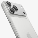 Spigen iPhone 18 Pro Kameralinsebeskytter Glas.tR EZ Fit Optik Pro XL Sølv