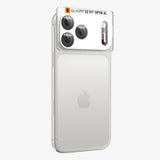 Spigen iPhone 18 Pro Max Kameralinsebeskytter Glas.tR EZ Fit Optik Pro XL Mørk kirsebær