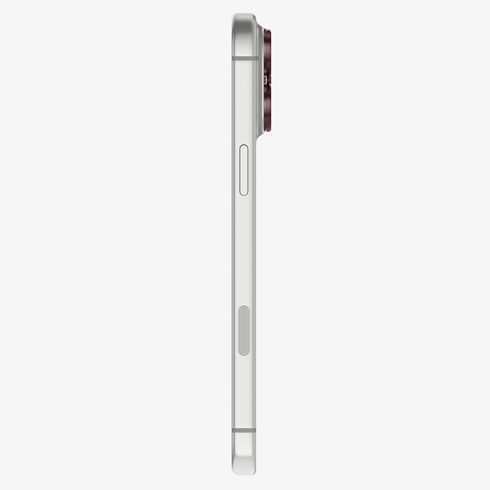 Spigen iPhone 18 Pro Max Kameralinsebeskytter Glas.tR EZ Fit Optik Pro XL Mørk kirsebær