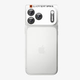 Spigen iPhone 18 Pro Max Kameralinsebeskytter Glas.tR EZ Fit Optik Pro XL Mørkegrå