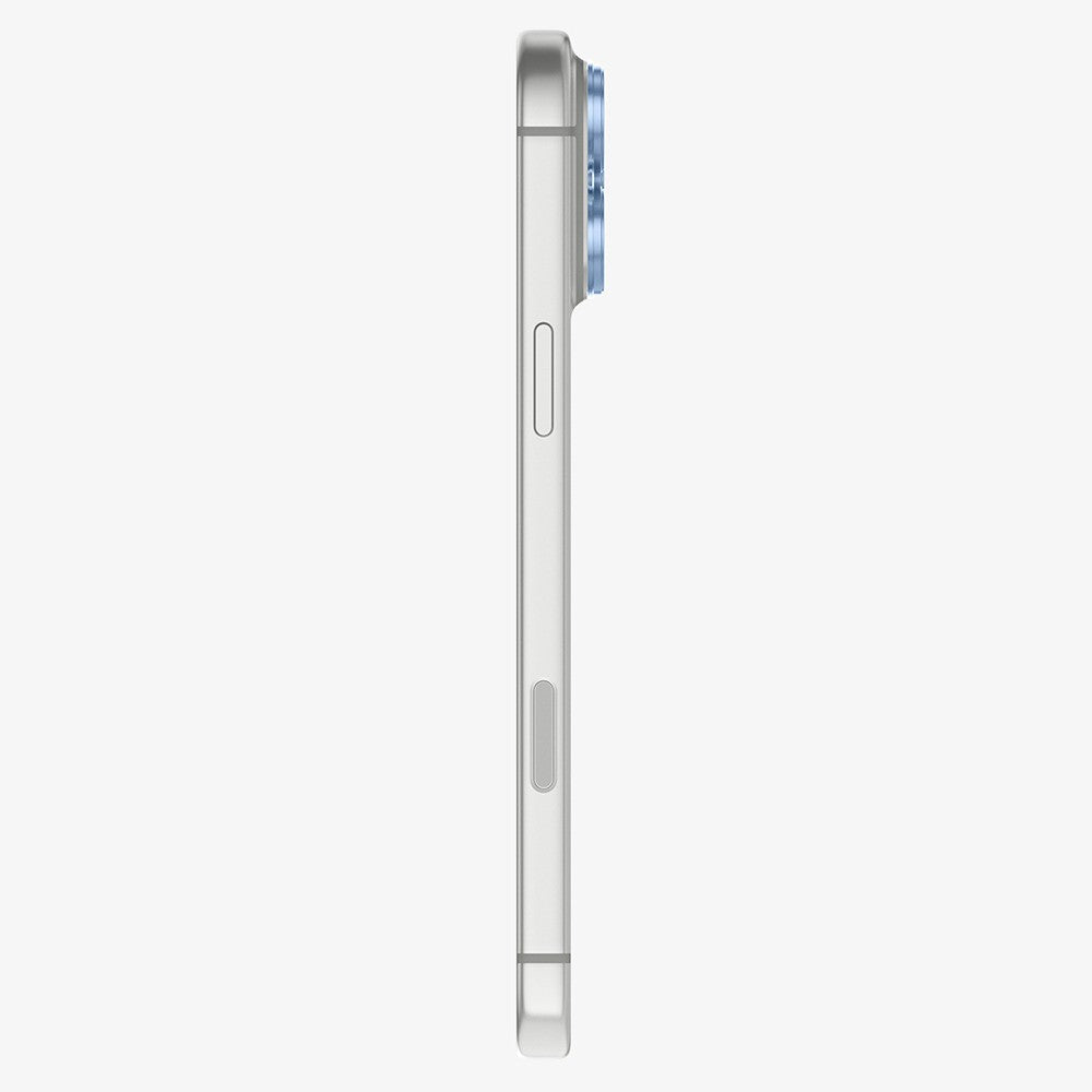 Spigen iPhone 18 Pro Max Kameralinsebeskytter Glas.tR EZ Fit Optik Pro XL Lyseblå