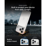 Spigen iPhone 18 Pro Max Kameralinsebeskytter Glas.tR EZ Fit Optik Pro XL Sølv