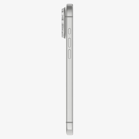 Spigen iPhone 18 Pro Max Kameralinsebeskytter Glas.tR EZ Fit Optik Pro XL Sølv