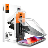 Spigen iPhone 18 Pro Max Skærmbeskytter Glas.tR EZ Fit Pro Privacy 2-pack