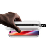 Spigen iPhone 18 Pro Skærmbeskytter Glas.tR EZ Fit Pro Privacy