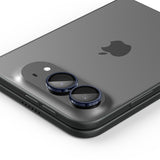 Spigen iPhone Duo Kameralinsebeskytter Glas.tR EZ Fit Optik Pro 2-pack Sort