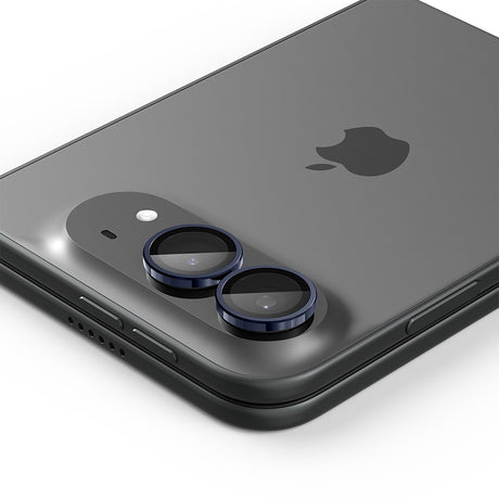 Spigen iPhone Duo Kameralinsebeskytter Glas.tR EZ Fit Optik Pro 2-pack Sort