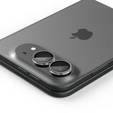 Spigen iPhone Duo Kameralinsebeskytter Glas.tR EZ Fit Optik Pro 2-pack Hvid
