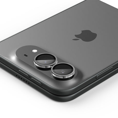 Spigen iPhone Duo Kameralinsebeskytter Glas.tR EZ Fit Optik Pro 2-pack Hvid