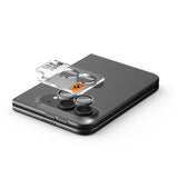 Spigen iPhone Duo Kameralinsebeskytter Glas.tR EZ Fit Optik Pro 2-pack Hvid