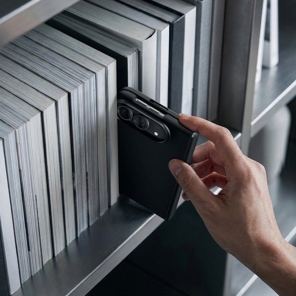 Spigen iPhone Duo Cover Air Fit Pro MagFit Sort