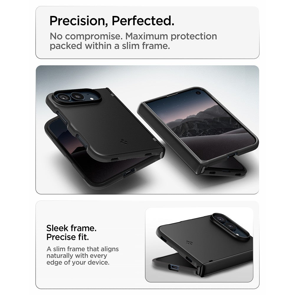 Spigen iPhone Duo Cover Air Fit Pro MagFit Sort