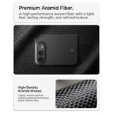 Spigen iPhone Duo Cover Air Skin Aramid MagFit Sort
