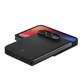 Spigen iPhone Duo Cover Air Skin Aramid MagFit Sort