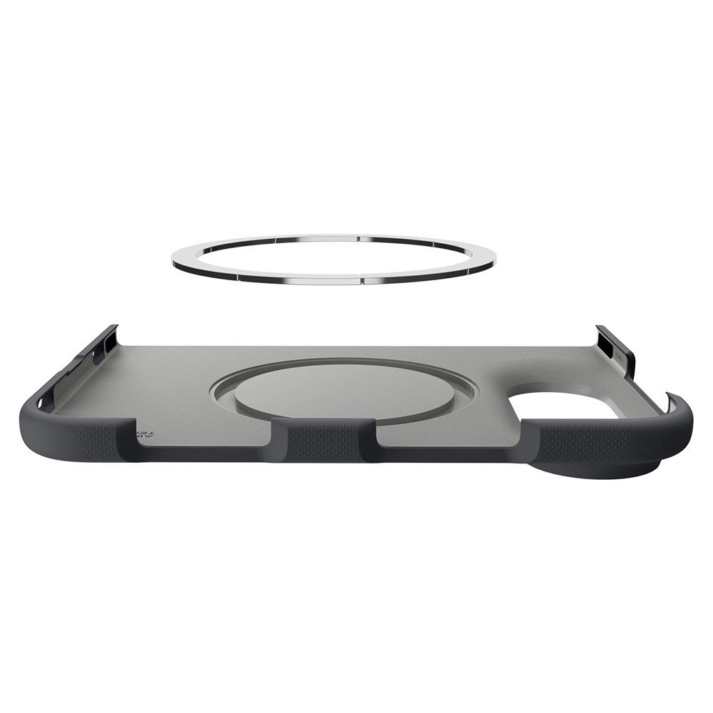 Spigen iPhone Duo Cover Nano Pop MagFit Sort sesam