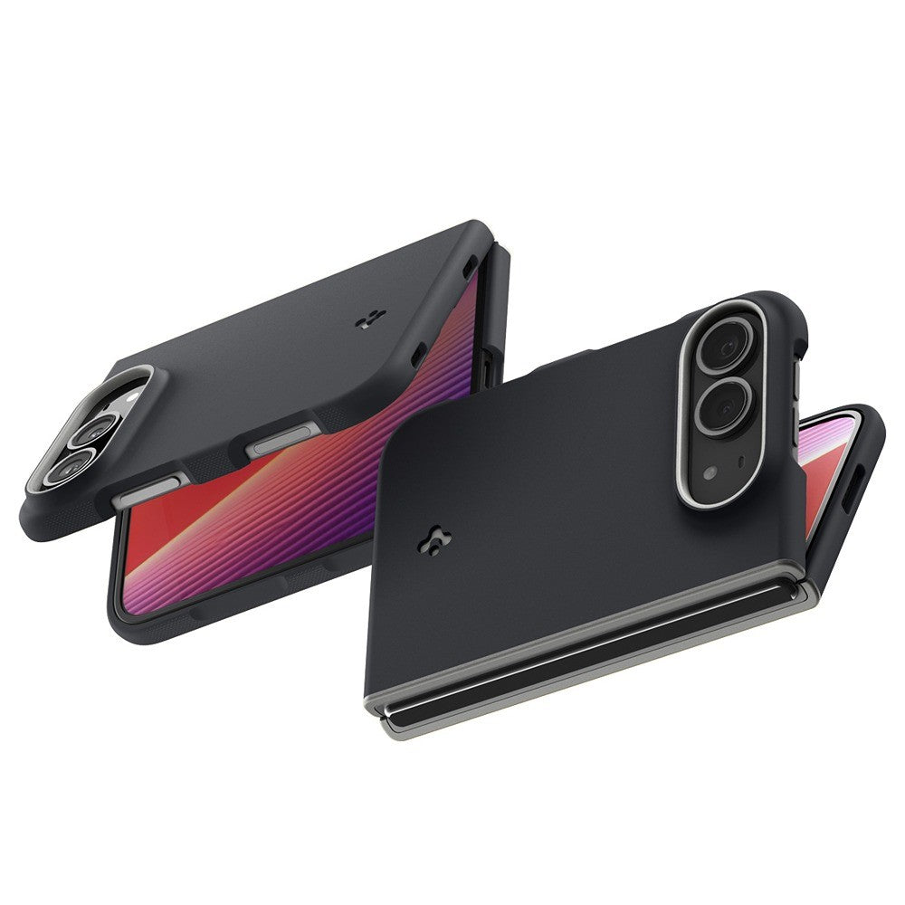 Spigen iPhone Duo Cover Nano Pop MagFit Sort sesam