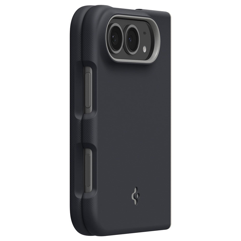 Spigen iPhone Duo Cover Nano Pop MagFit Sort sesam