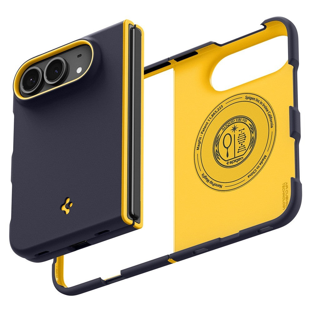 Spigen iPhone Duo Cover Nano Pop MagFit Blåbærmarineblå