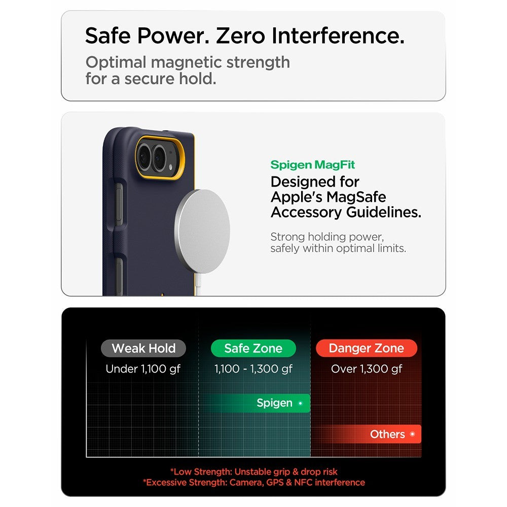 Spigen iPhone Duo Cover Nano Pop MagFit Blåbærmarineblå