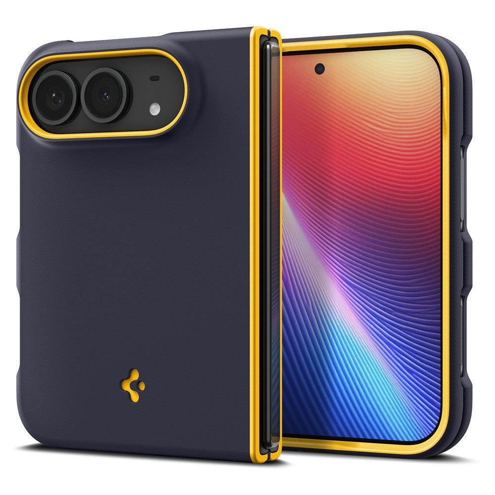 Spigen iPhone Duo Cover Nano Pop MagFit Blåbærmarineblå