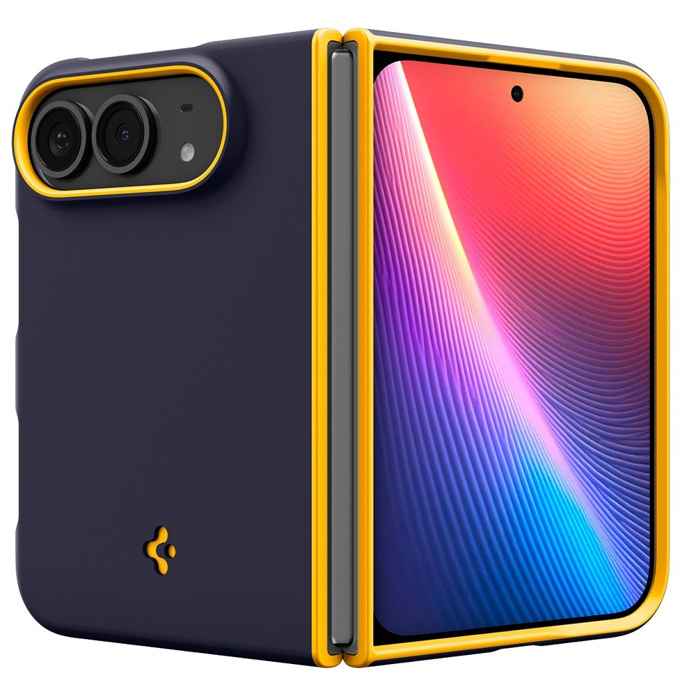 Spigen iPhone Duo Cover Nano Pop MagFit Blåbærmarineblå
