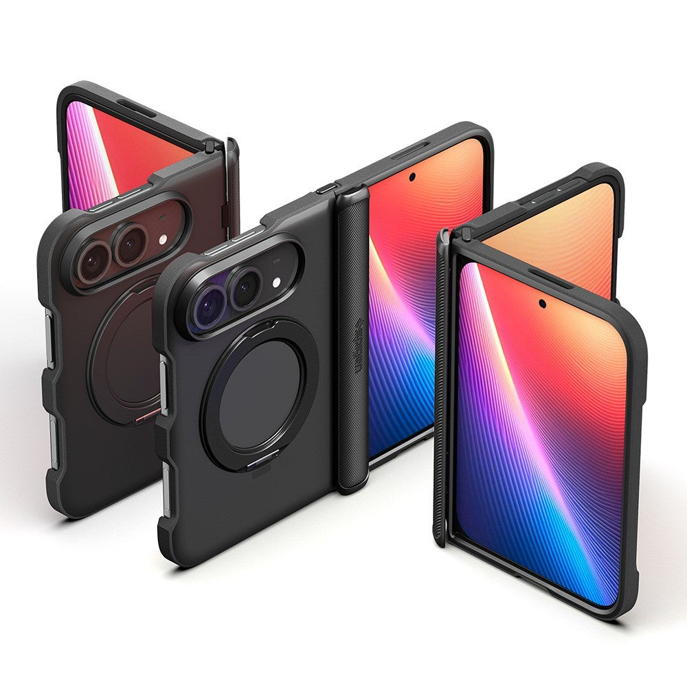 Spigen iPhone Duo Cover Slim Armor Pro S MagFit Sort