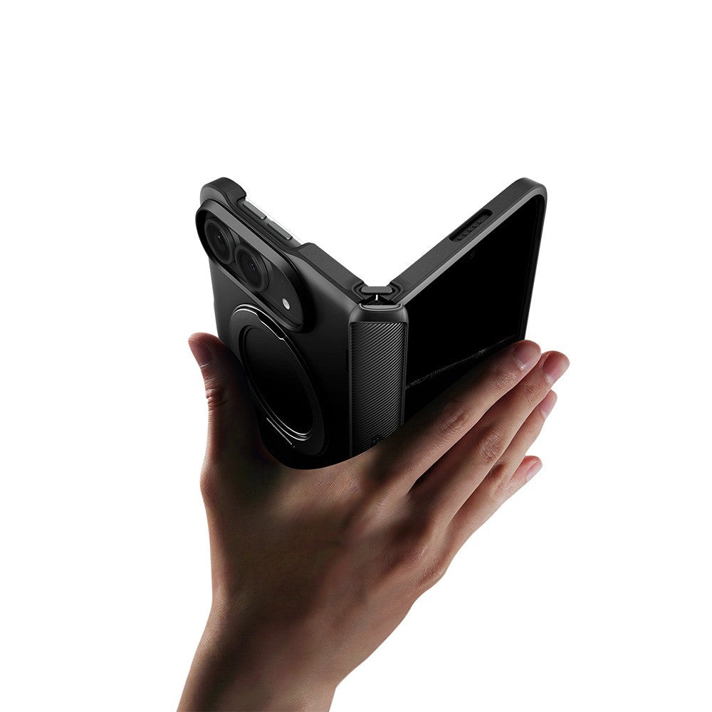 Spigen iPhone Duo Cover Slim Armor Pro S MagFit Sort