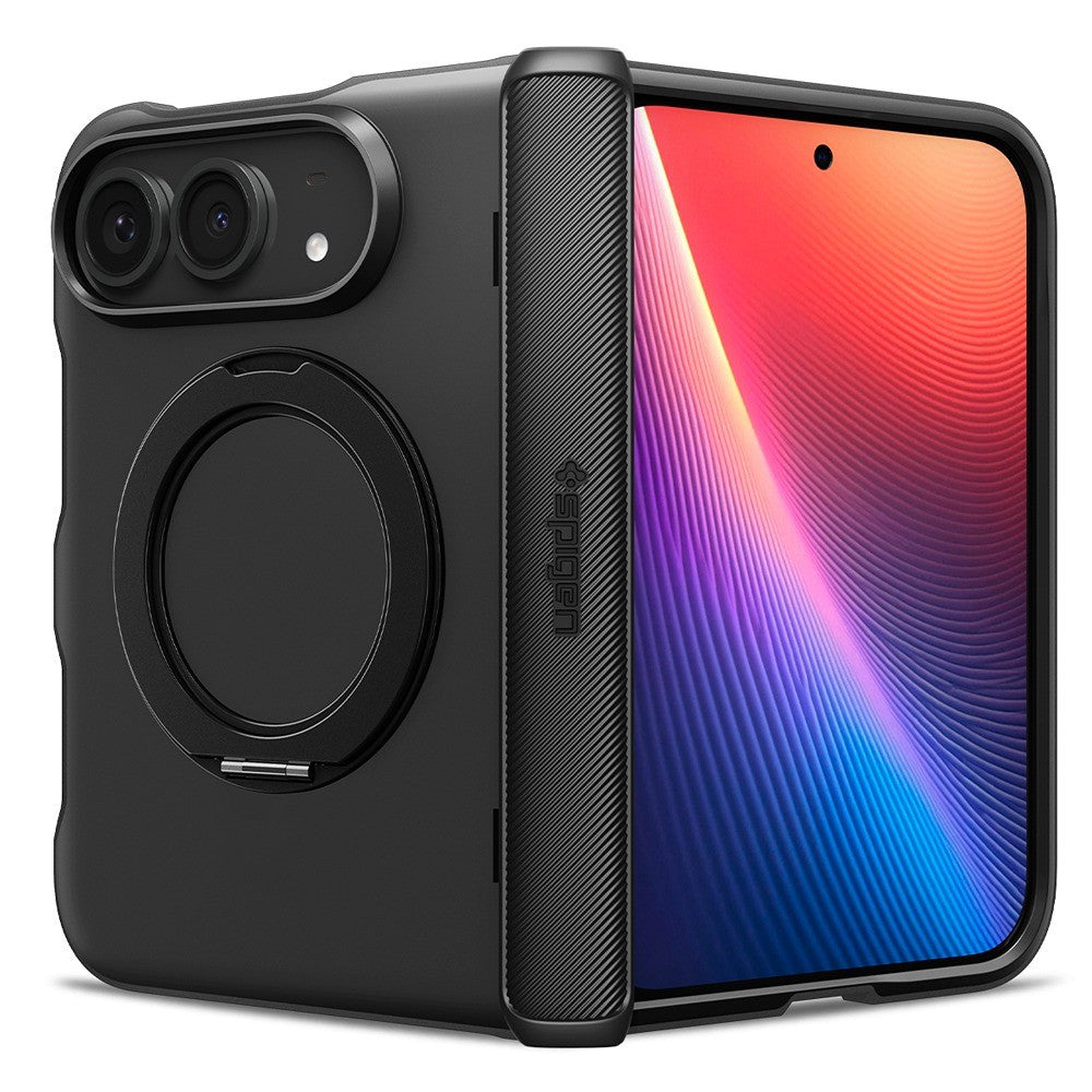 Spigen iPhone Duo Cover Slim Armor Pro S MagFit Sort
