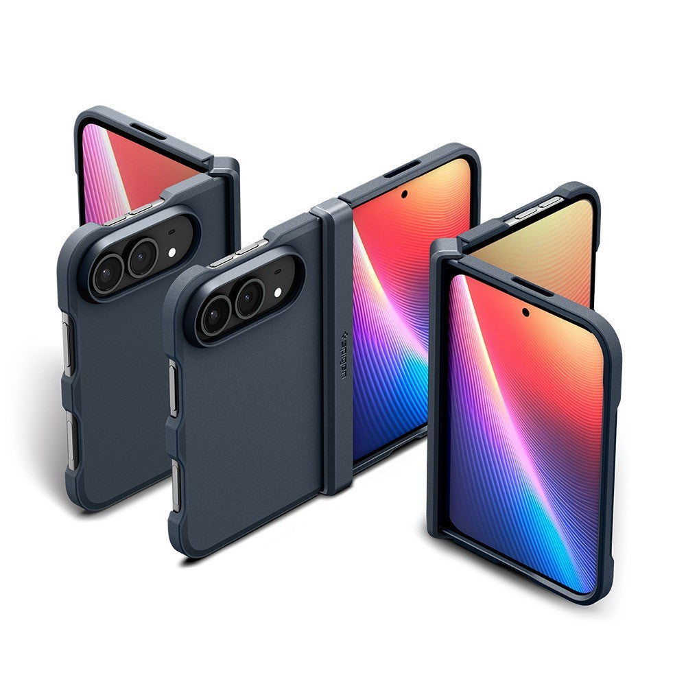 Spigen iPhone Duo Cover Tough Armor Pro MagFit Metal Slate