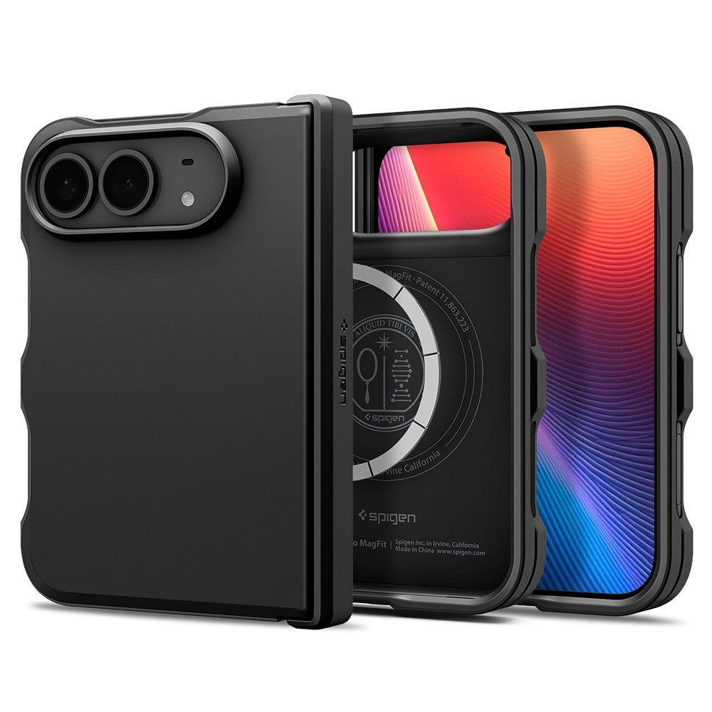 Spigen iPhone Duo Cover Tough Armor Pro MagFit Sort