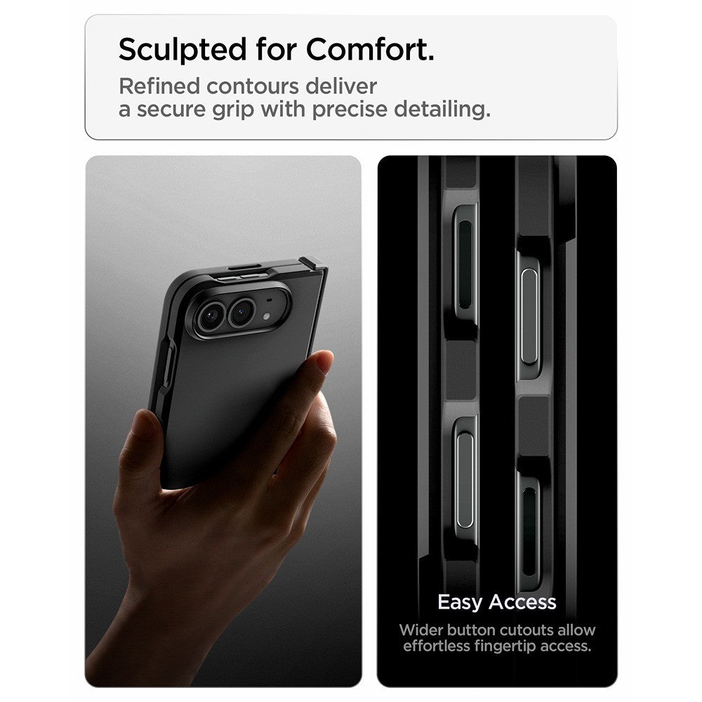 Spigen iPhone Duo Cover Tough Armor Pro MagFit Sort